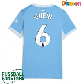 Manchester City Marc Guehi #6 Replik Heimtrikot Damen 2026-27 Kurzarm